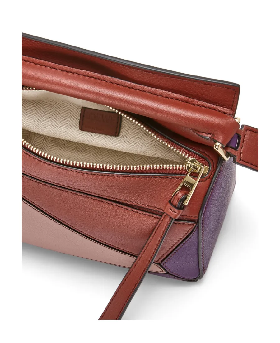 Mini Puzzle Logo Shoulder Bag