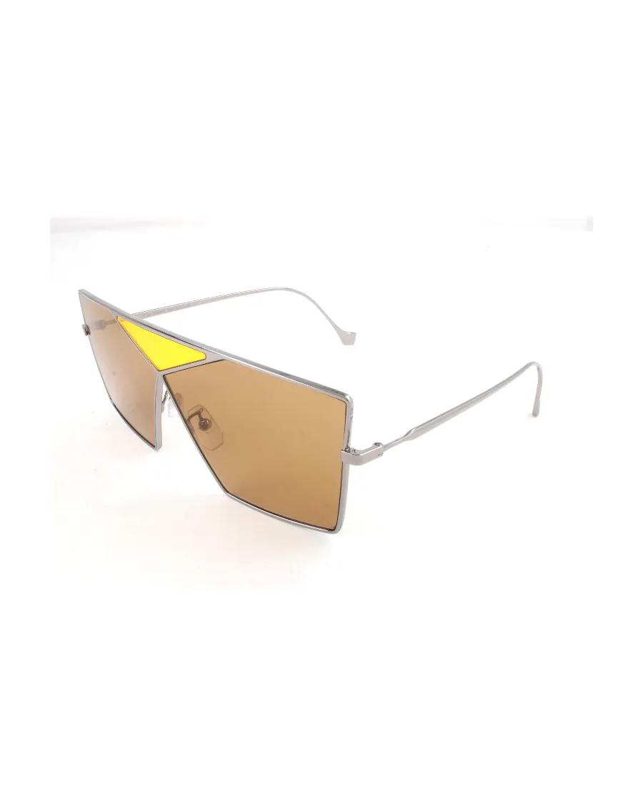 Geometric Frame Sunglasses