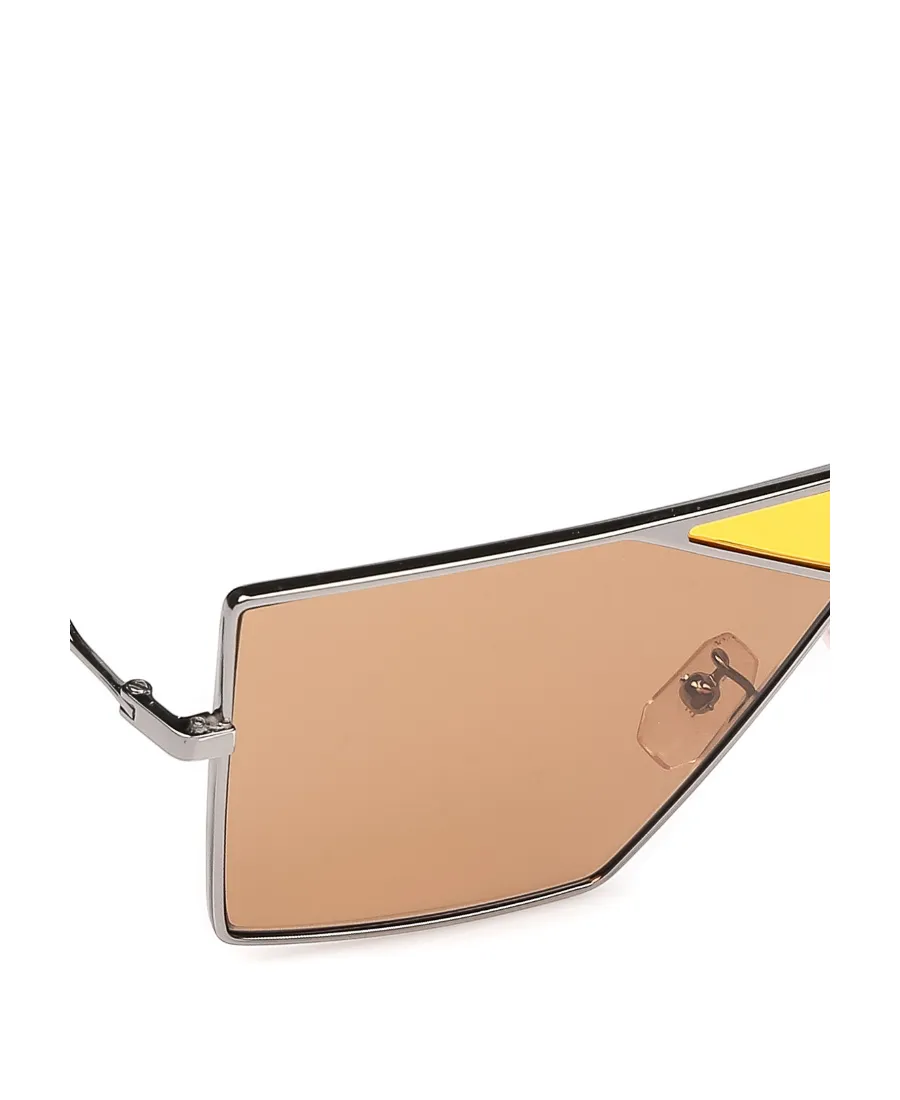 Geometric Frame Sunglasses