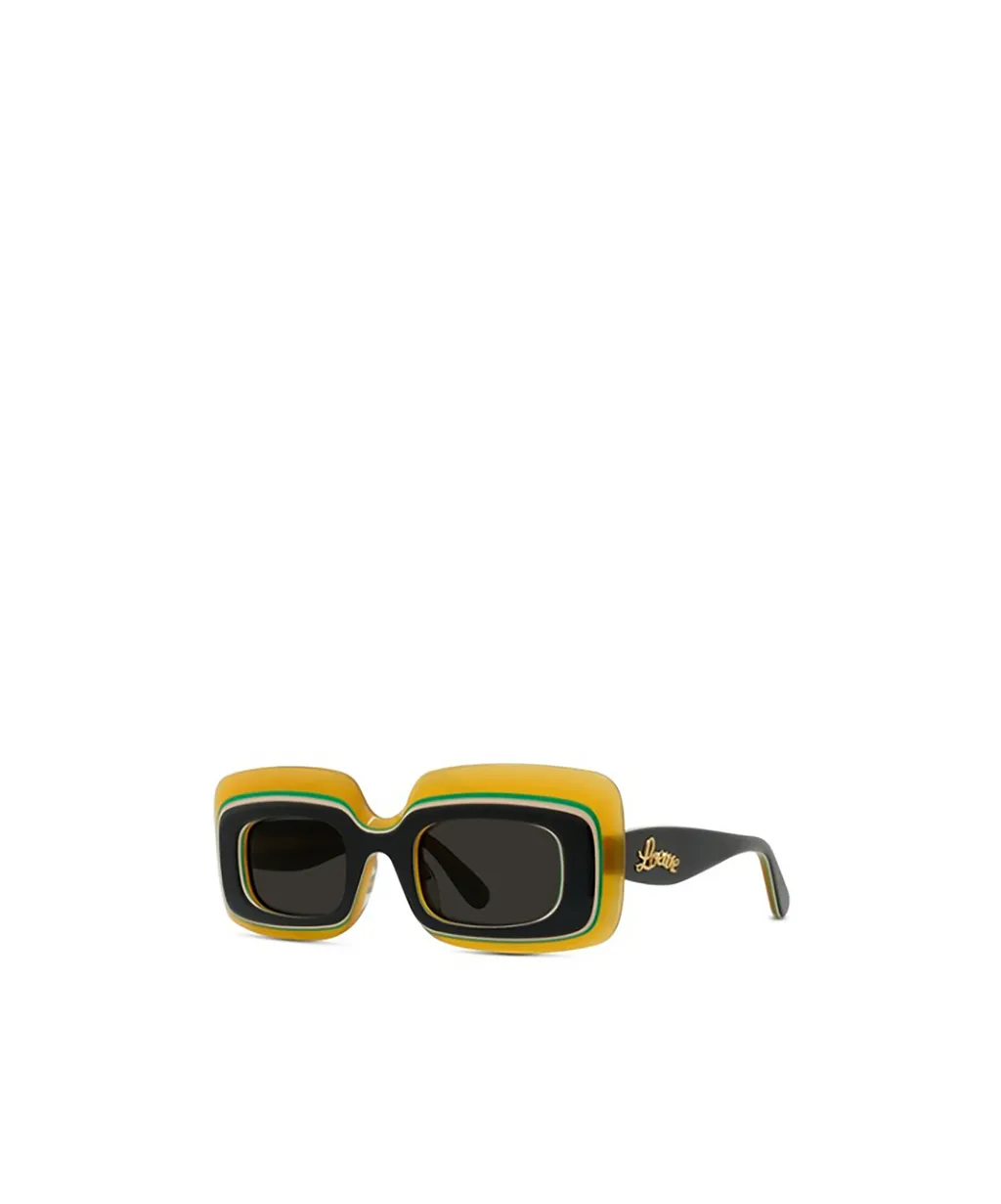 Rectangular Frame Sunglasses