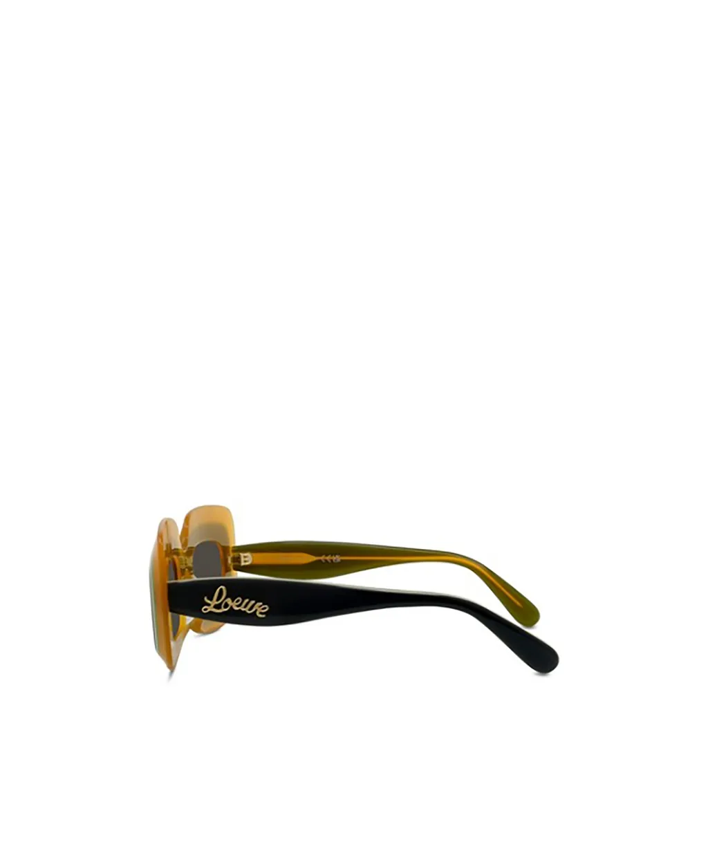 Rectangular Frame Sunglasses