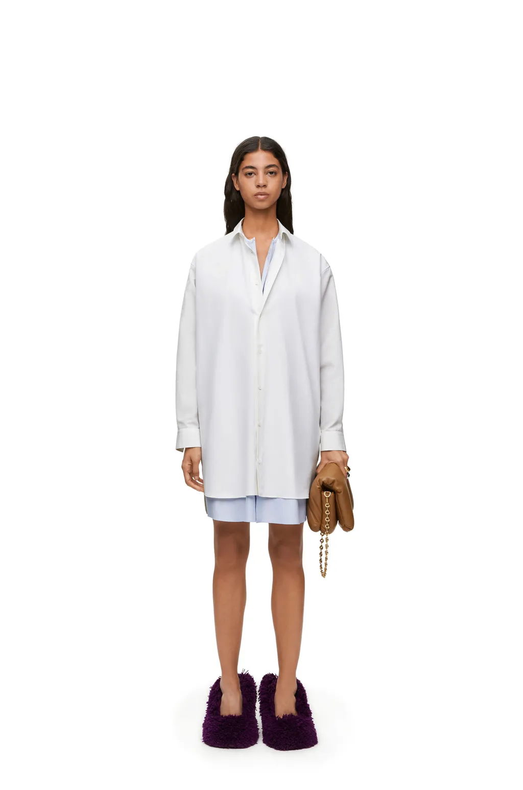 Double Layered Shirt Dress