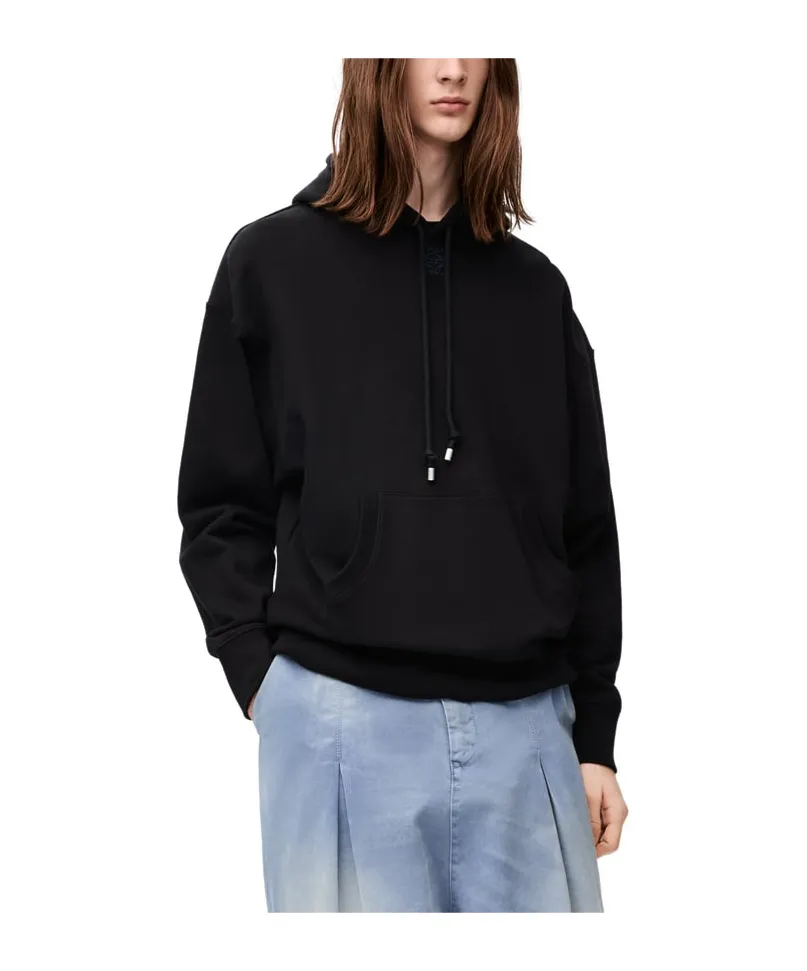 Logo-Embroidered Drawstring Hoodie