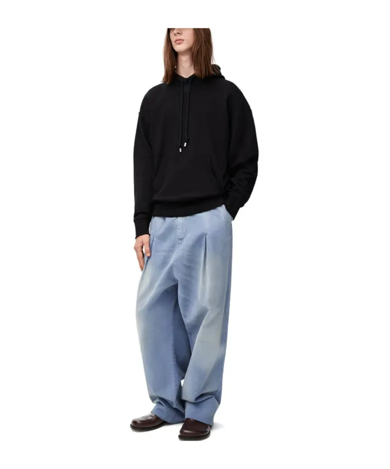 Logo-Embroidered Drawstring Hoodie