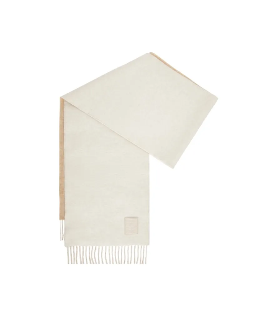 Scarf In Wool And Cashmere