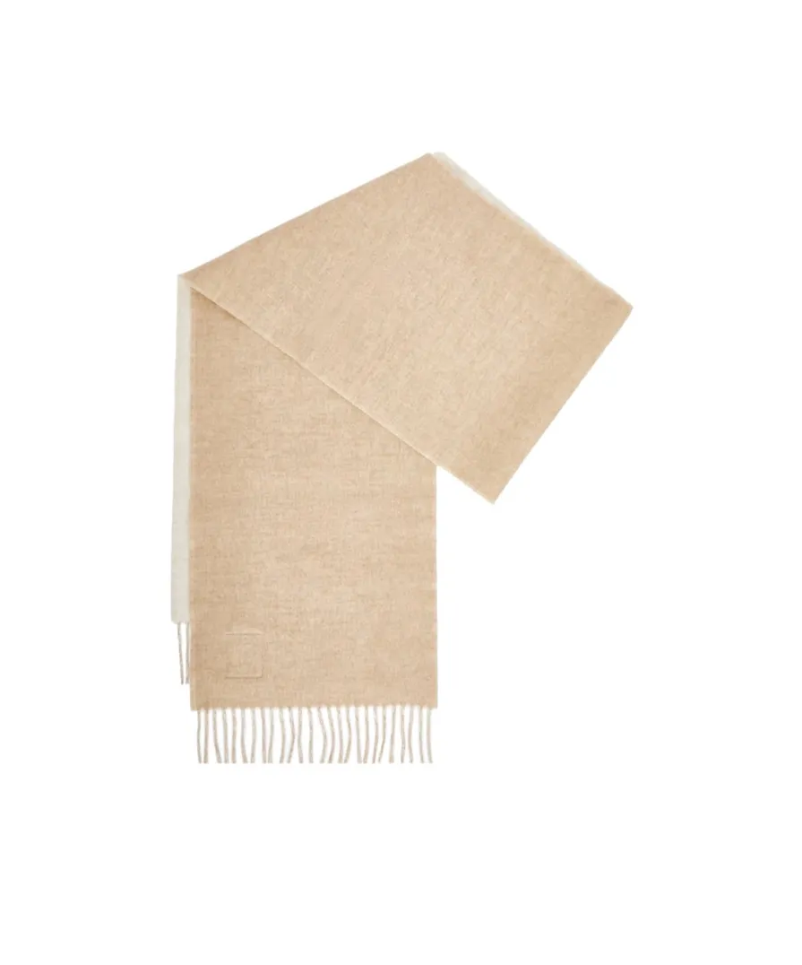 Scarf In Wool And Cashmere