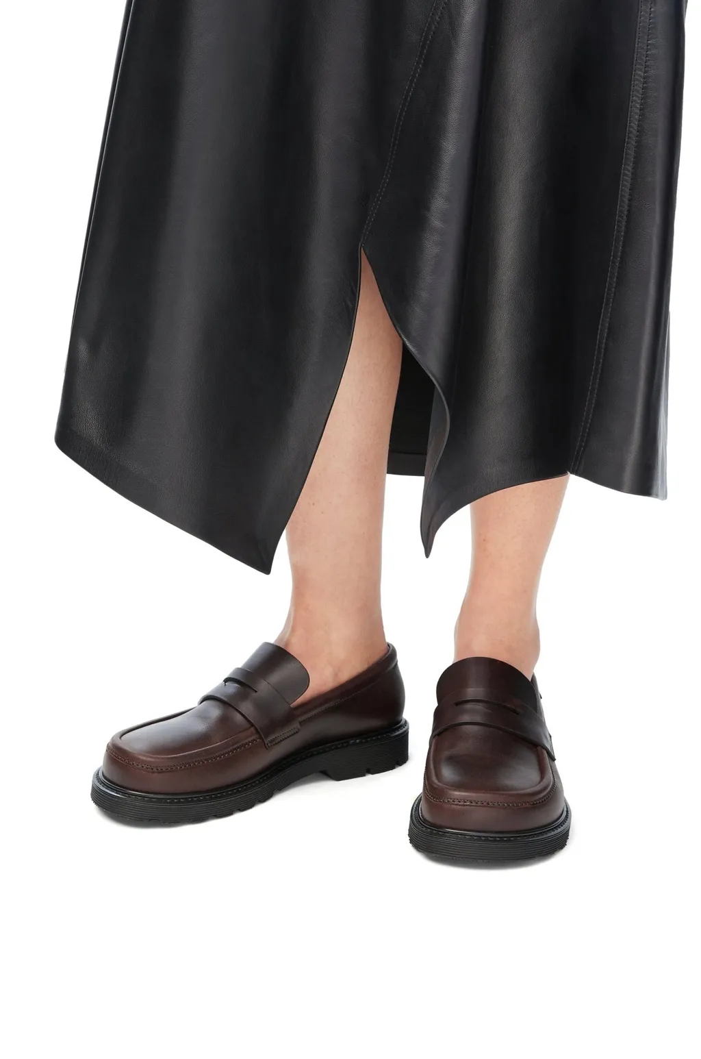 Round-Toe Blaze Loafers