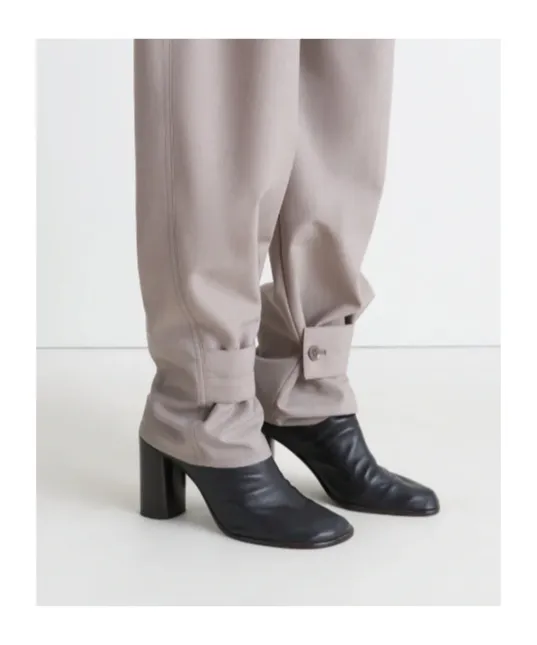 Anatomic Zip-Detail Block-Heel Boots