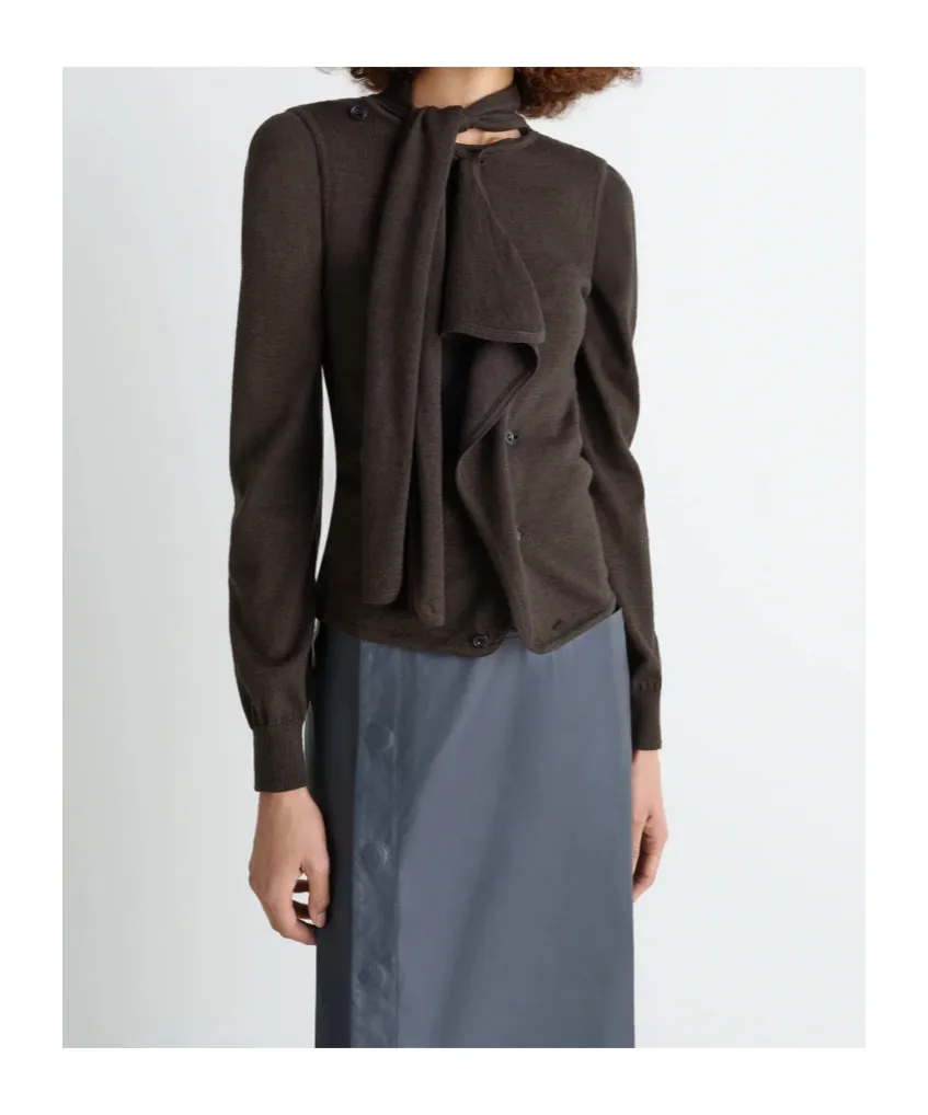Asymmetric Sleeveless Cardigan