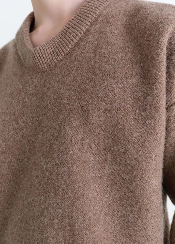 V-Neck Wool Sweater