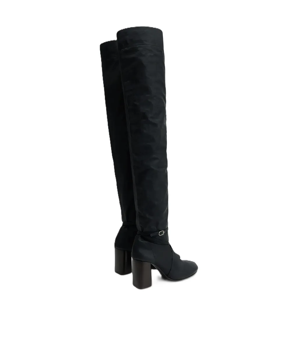 Knotted Anatomic High Boots