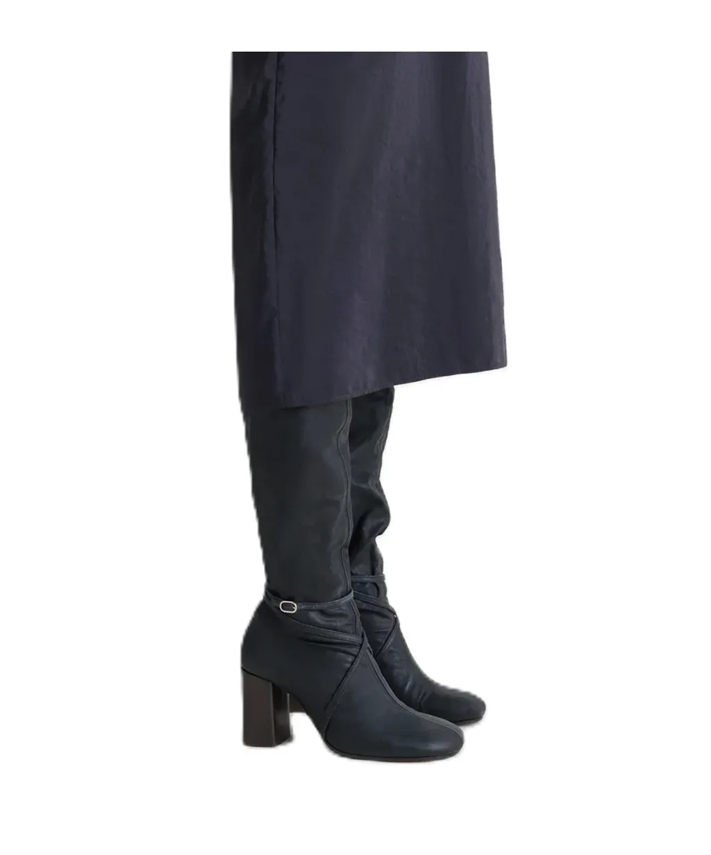 Knotted Anatomic High Boots