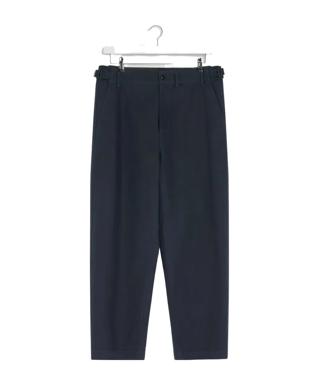 Adjustable-Waist Straight Leg Trousers