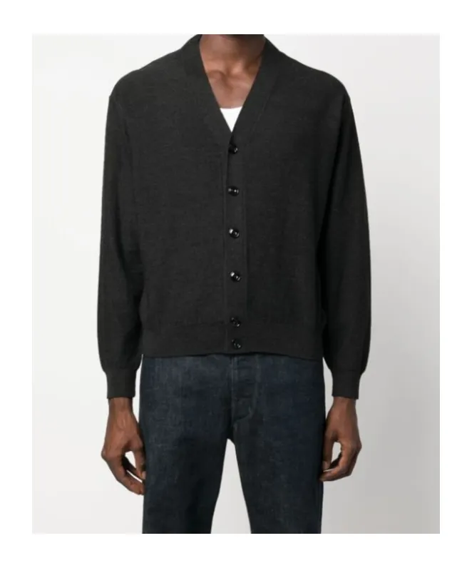 Long-Sleeved Knitted Cardigan
