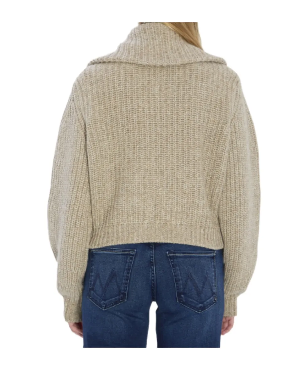 Long Sleeved Zipped Cardigan