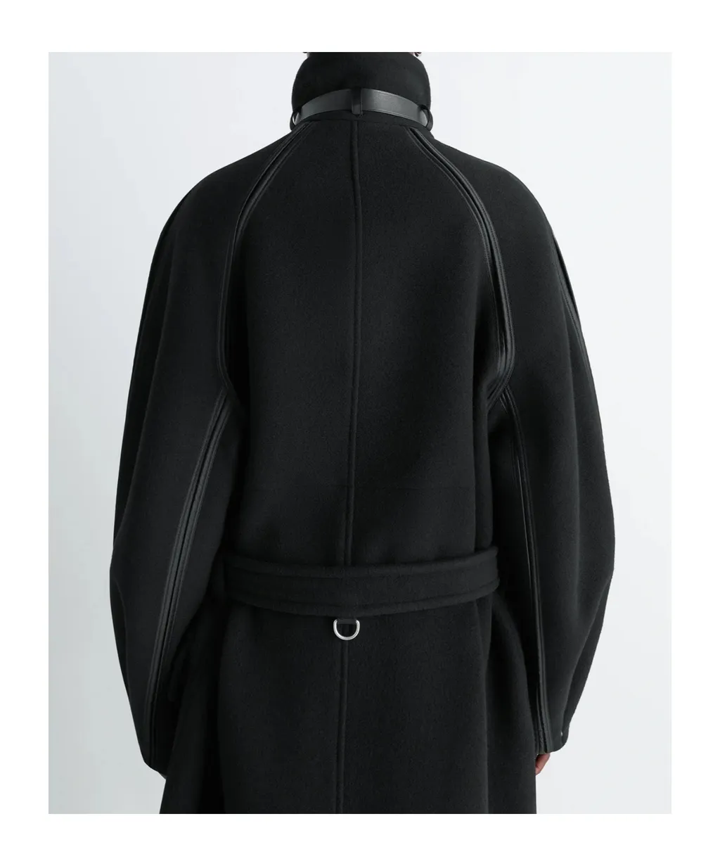 Belted Patch Pocket Coat