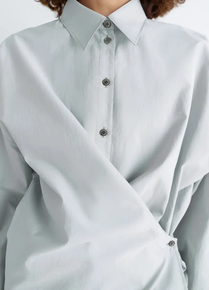 Long Sleeved Twisted Shirt