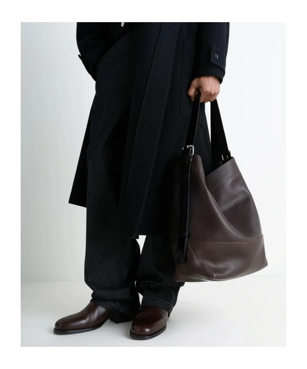 Belted Top Handle Bag