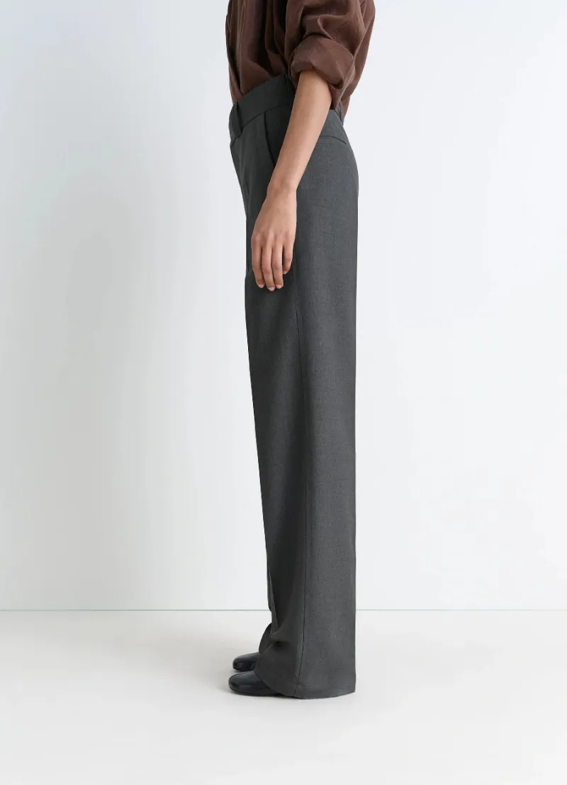 Front-Creased Tailored Trousers