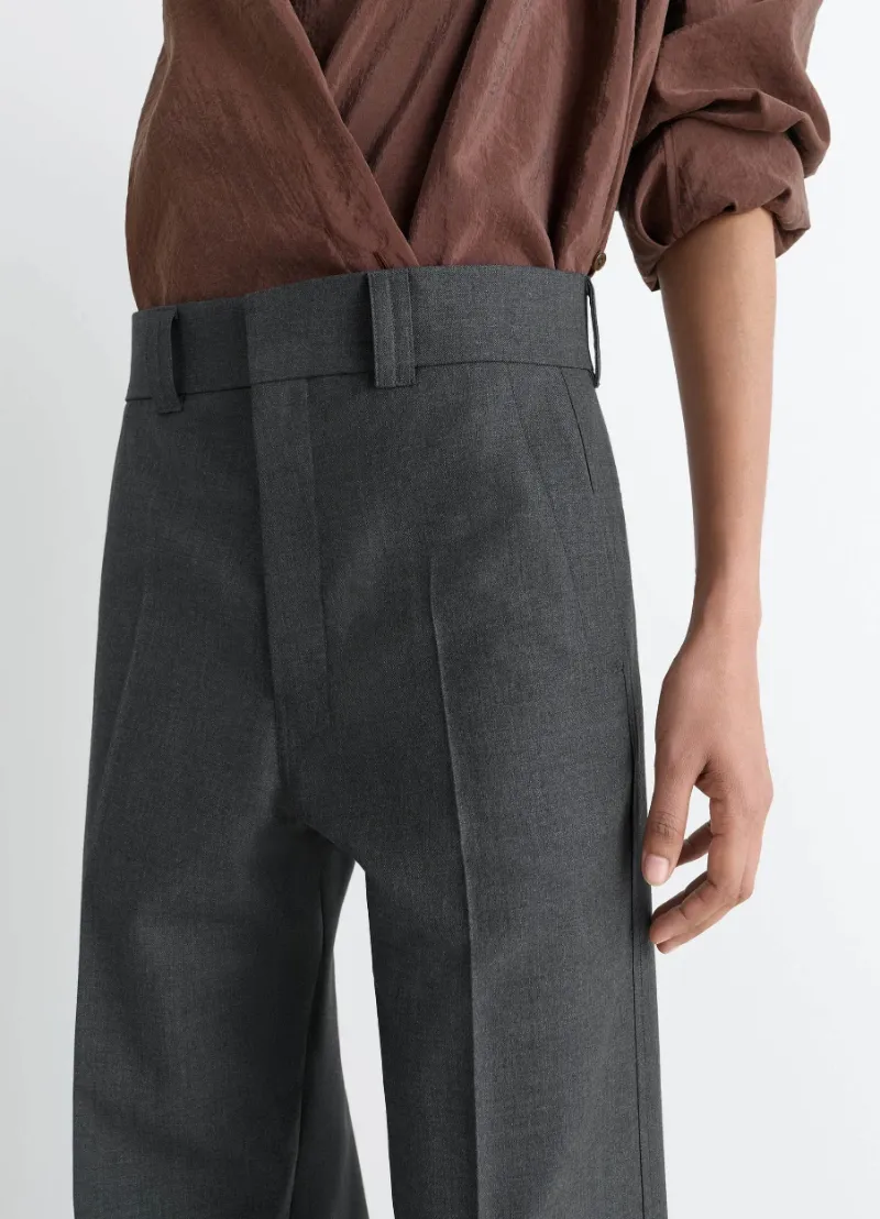 Front-Creased Tailored Trousers