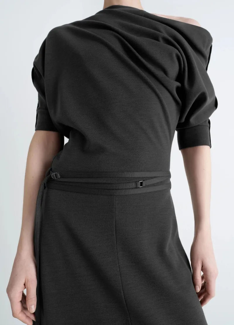 Twisted Midi Dress