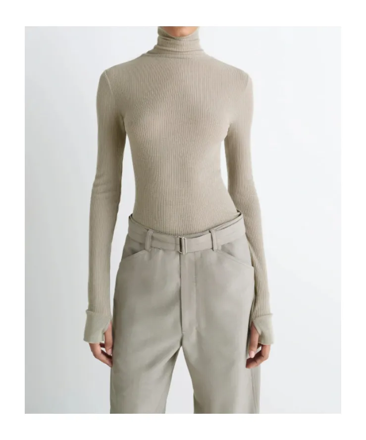 Seamless Turtleneck Top