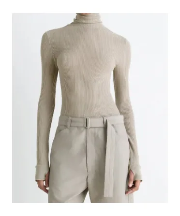 Seamless Turtleneck Top