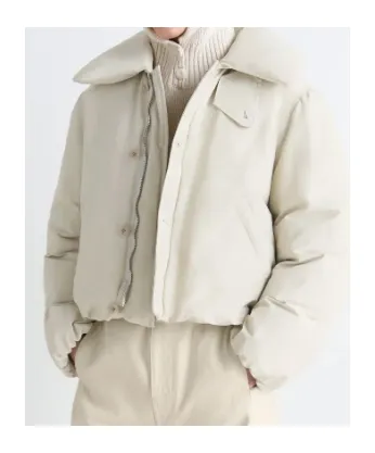 Elasticated Cuff Puffer Jacket