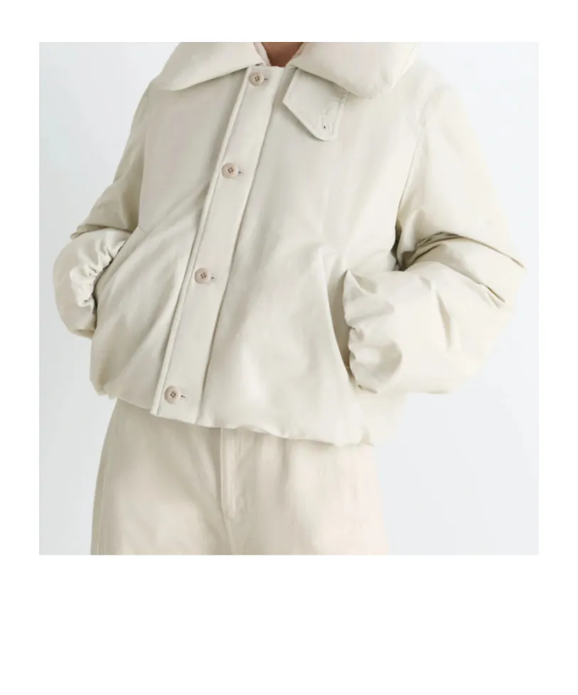 Elasticated Cuff Puffer Jacket