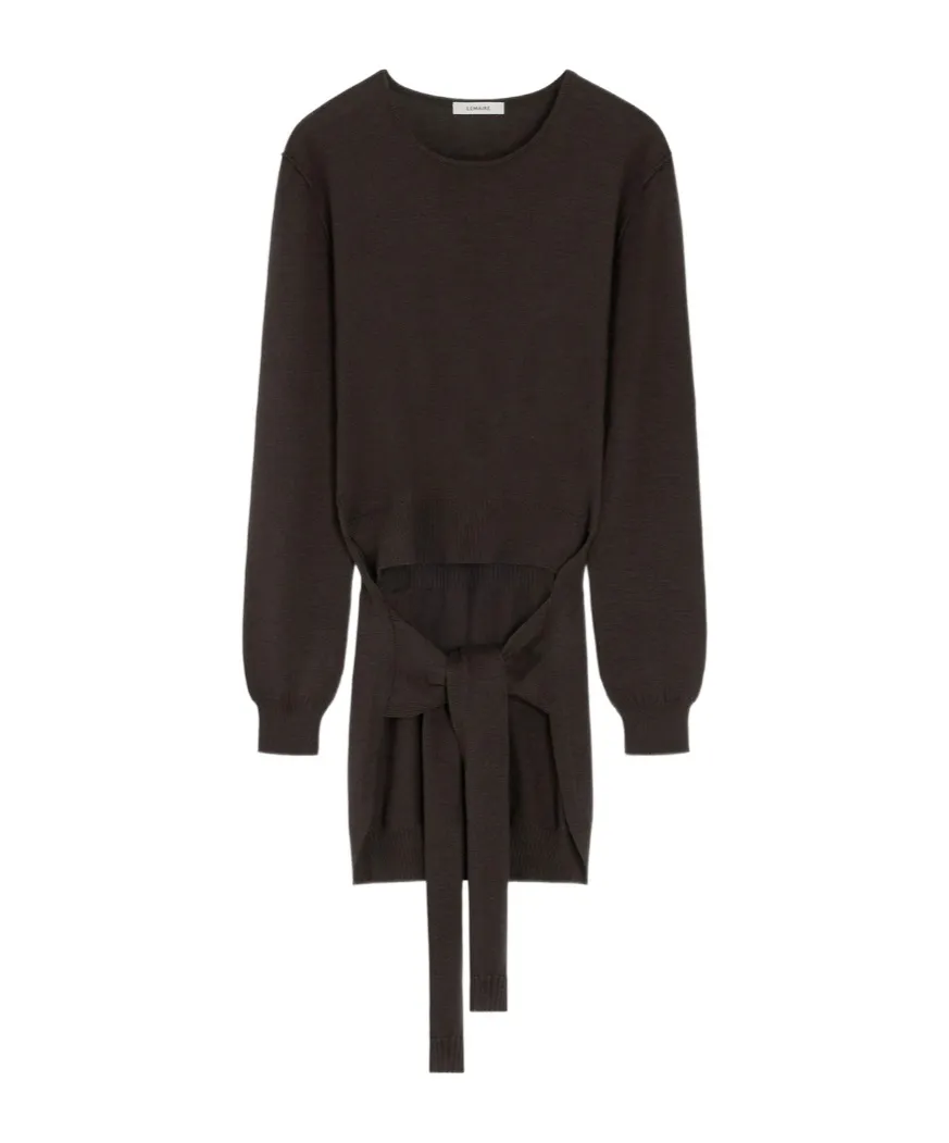 Trompe L'oeil Crewneck Jumper