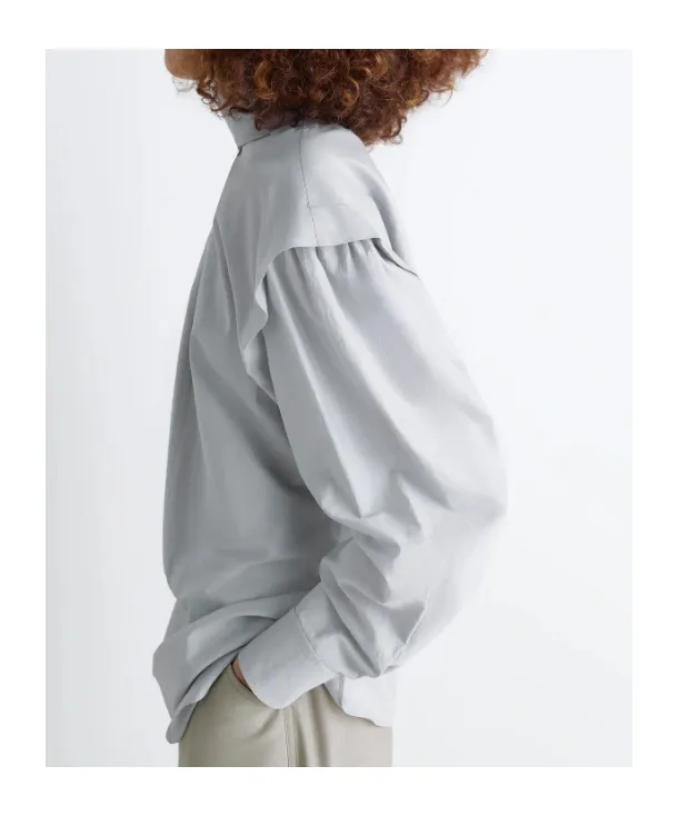 Ascot Self-Tie V-Neck Top