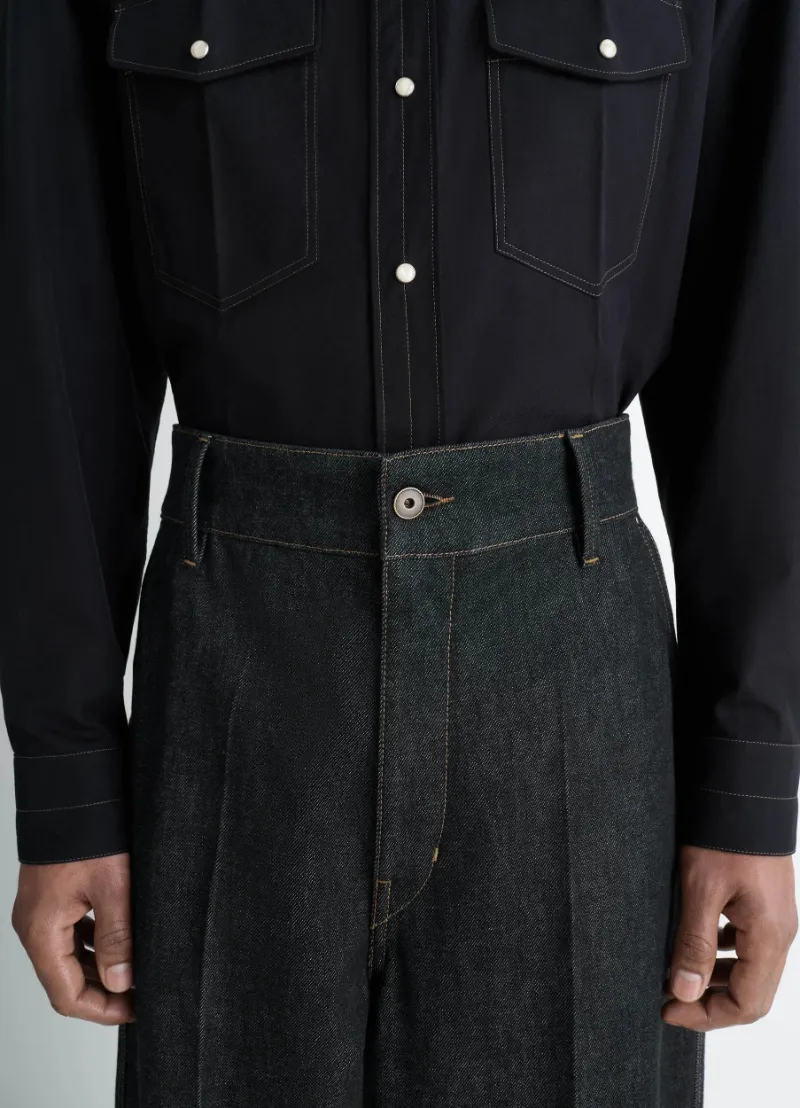 Patch-Pockets Trousers