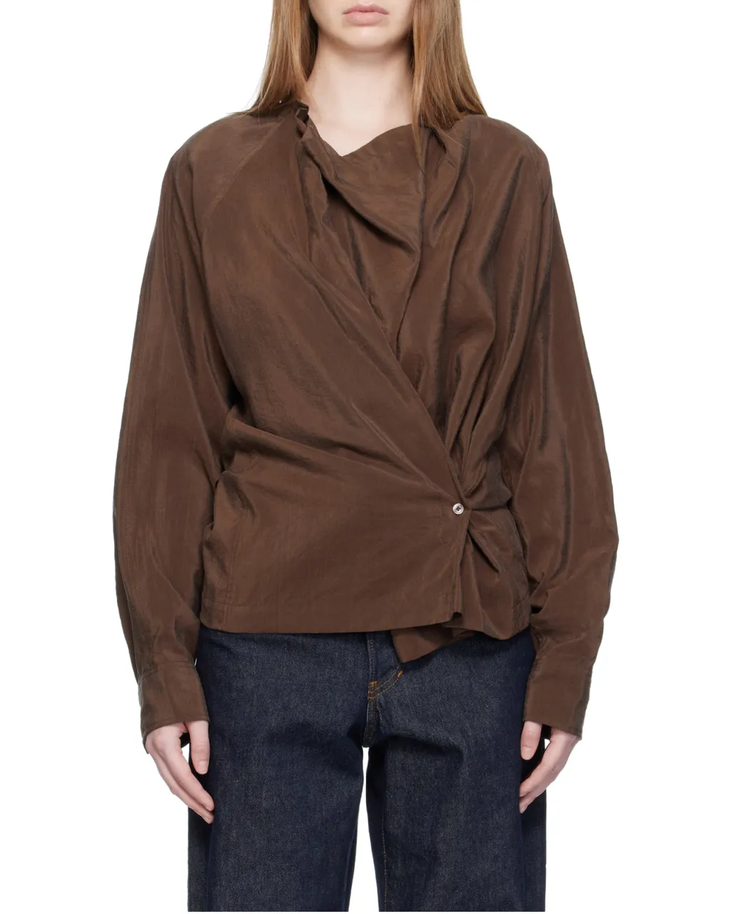 Twisted Pleat Blouse