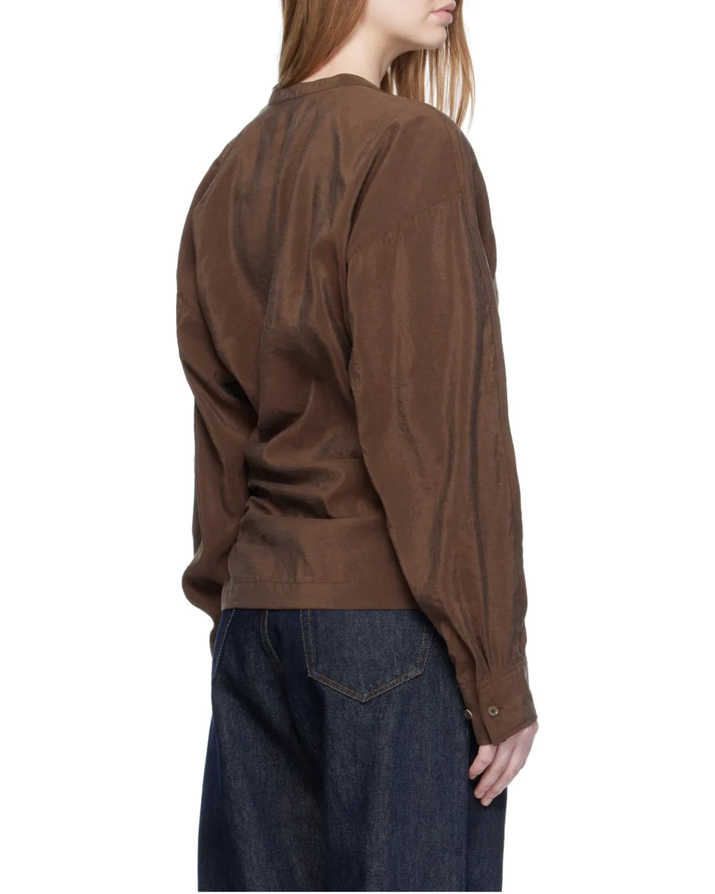 Twisted Pleat Blouse