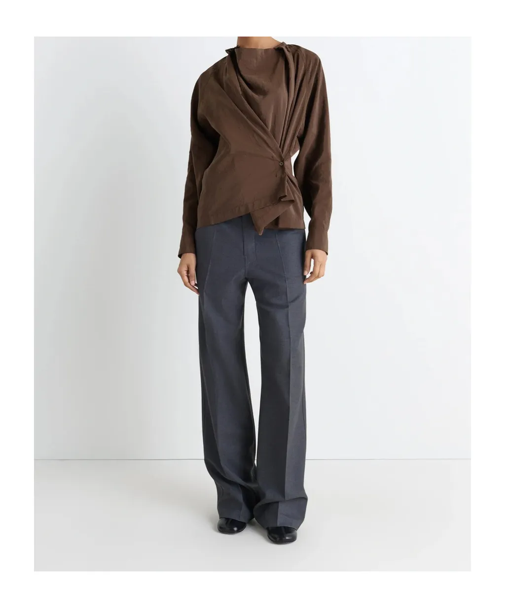 Twisted Pleat Blouse