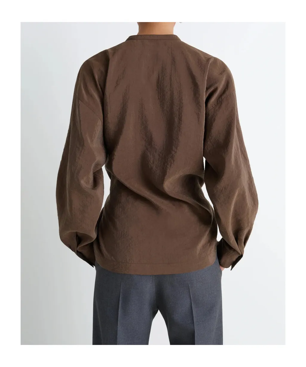 Twisted Pleat Blouse