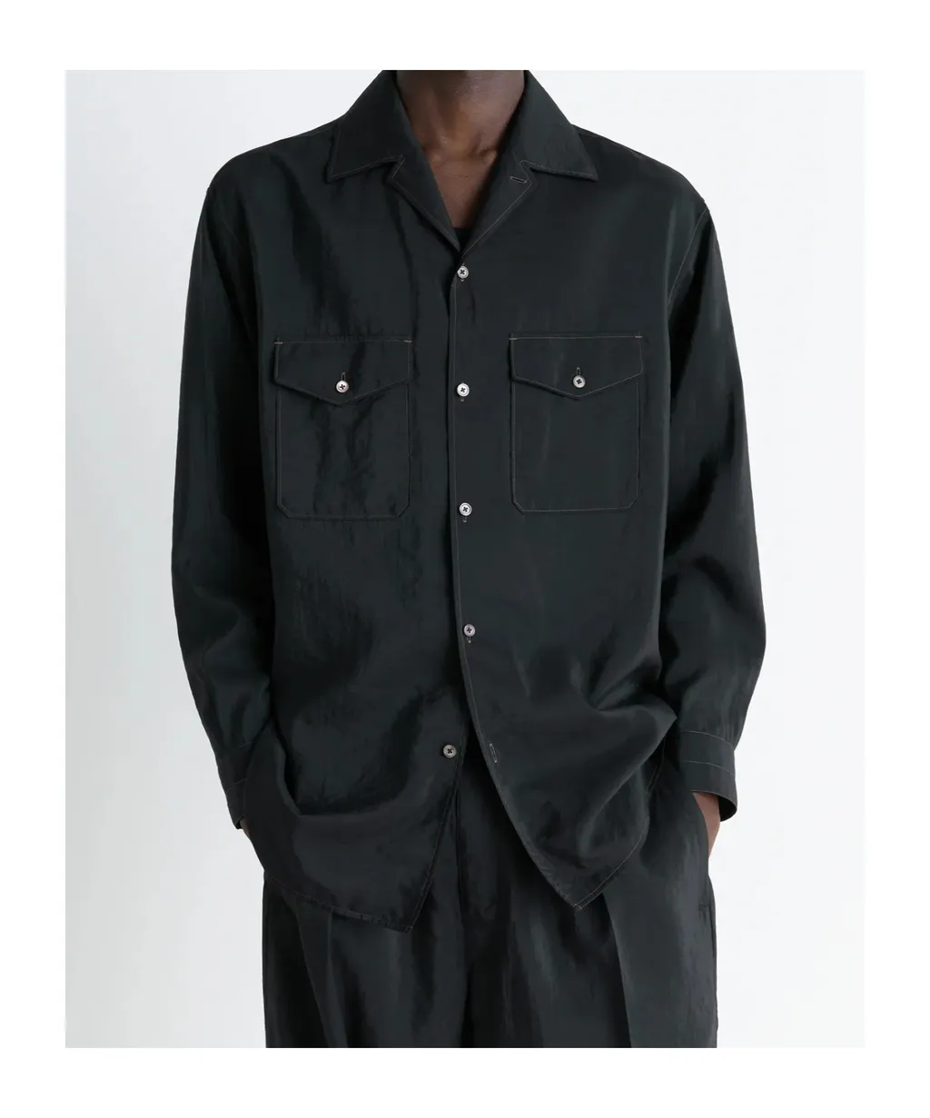 Convertible Collar Shirt