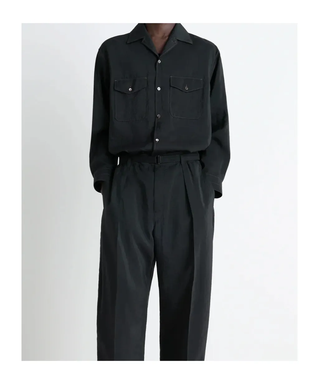 Convertible Collar Shirt