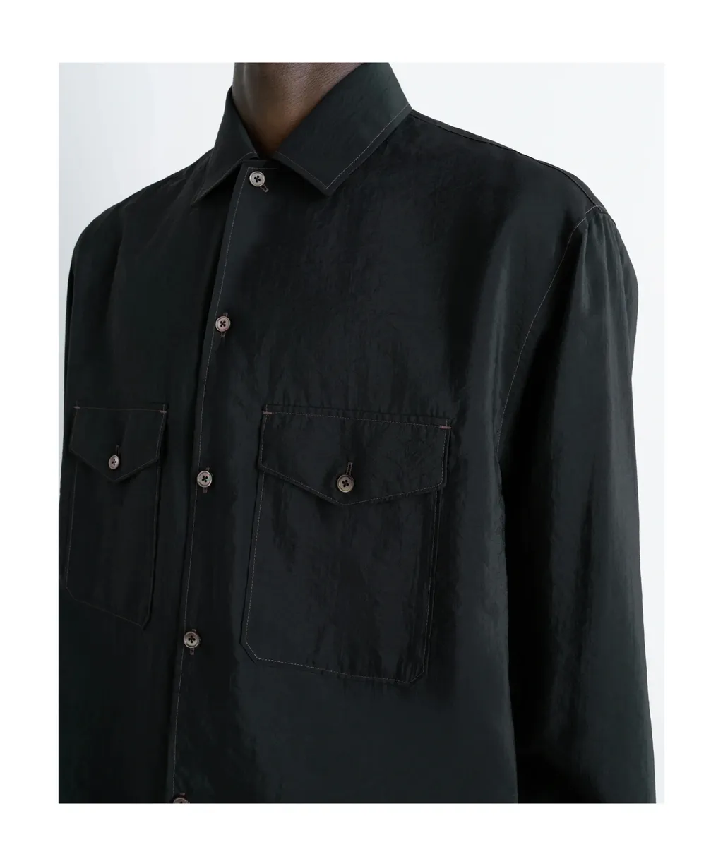 Convertible Collar Shirt