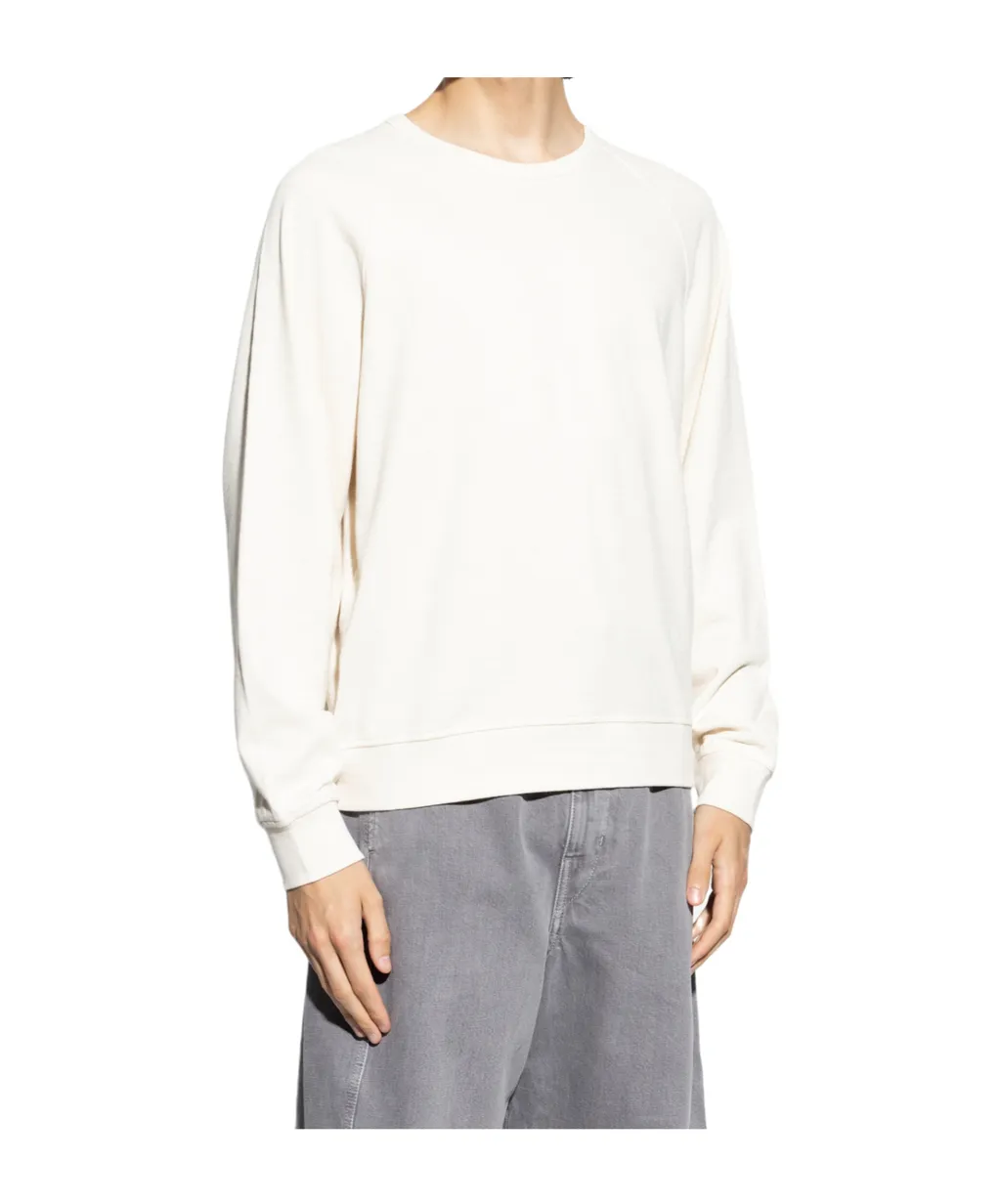 Raglan-Sleeve Crew-Neck Sweatshirt