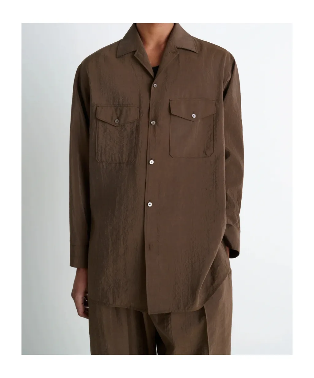 Convertible Collar Shirt