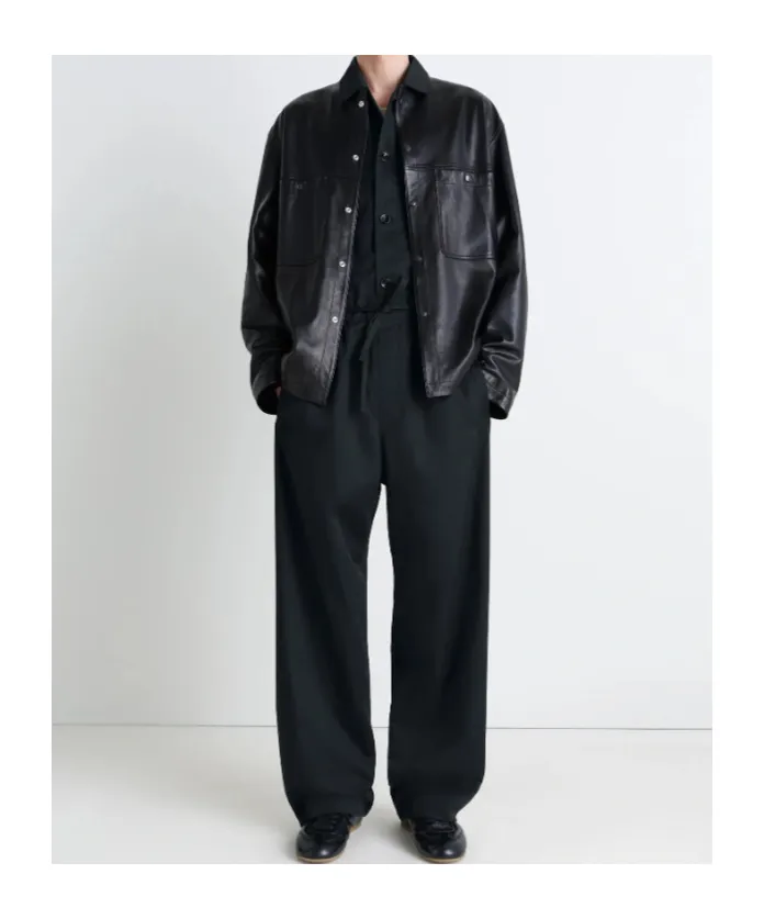 Straight-Leg Drawstring Pants
