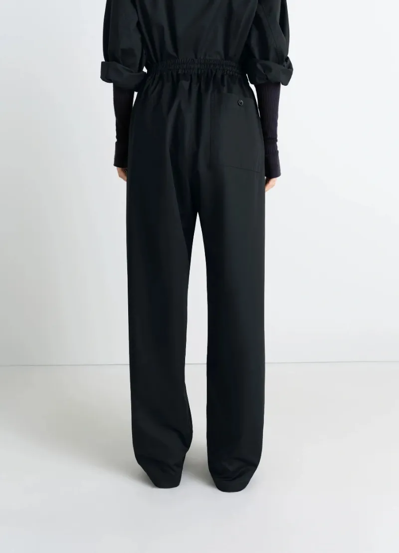 Straight-Leg Drawstring Pants