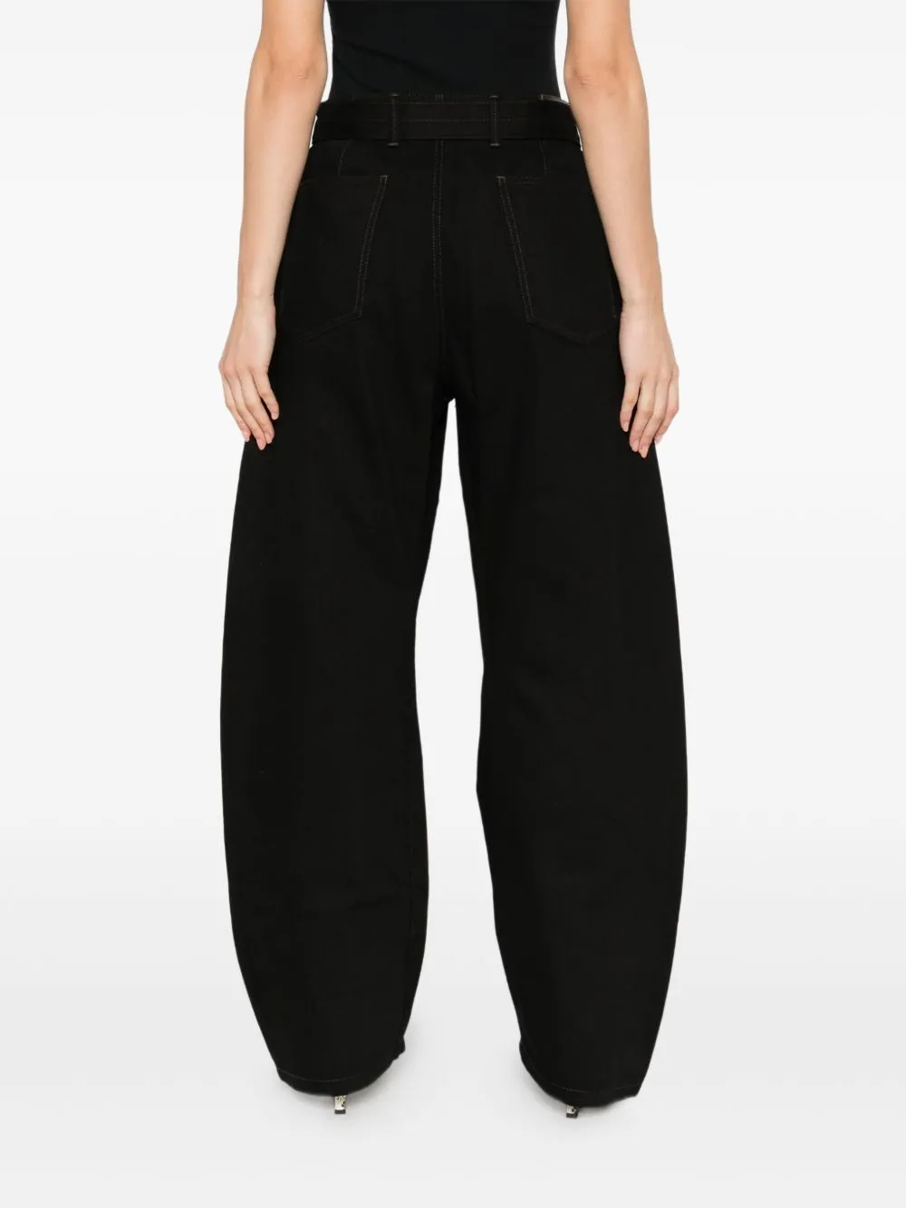 Belted Jeans