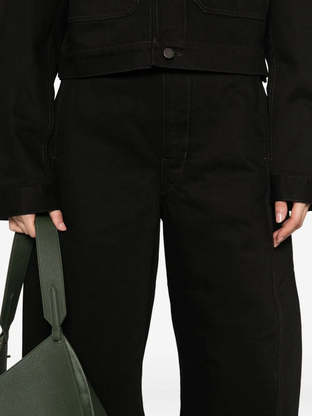 Belted Jeans