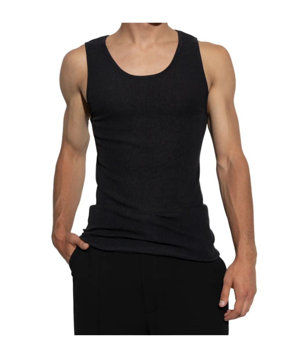 Ribbed Wool Tank Top