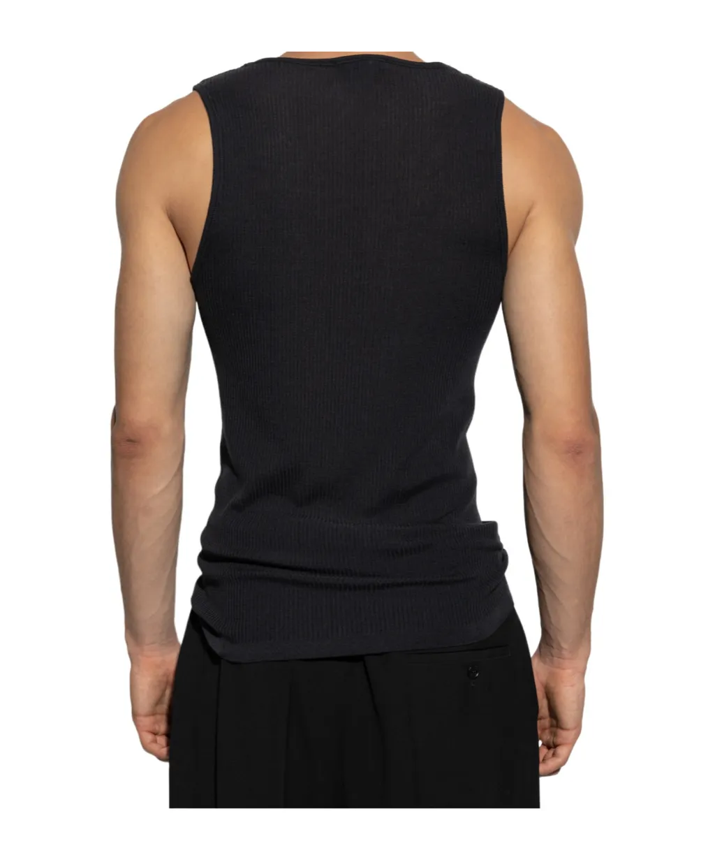 Ribbed Wool Tank Top