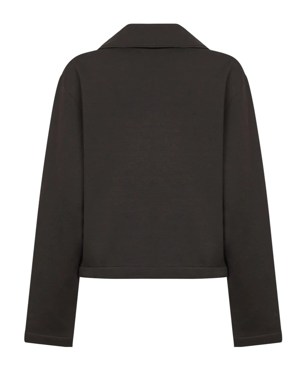 Long Sleeve Lapel Pullover