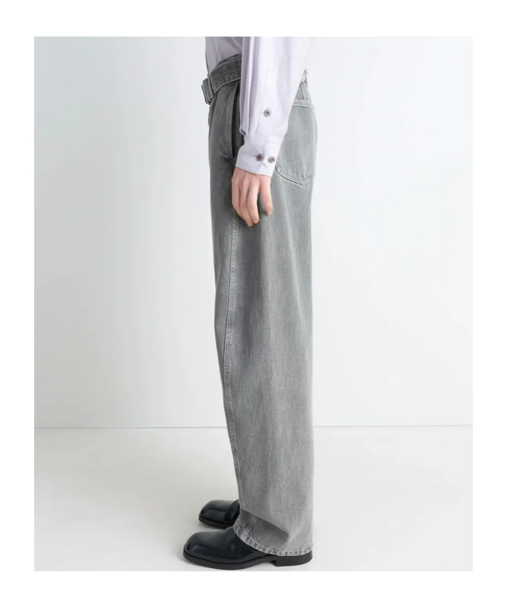 Twisted Belted Pants