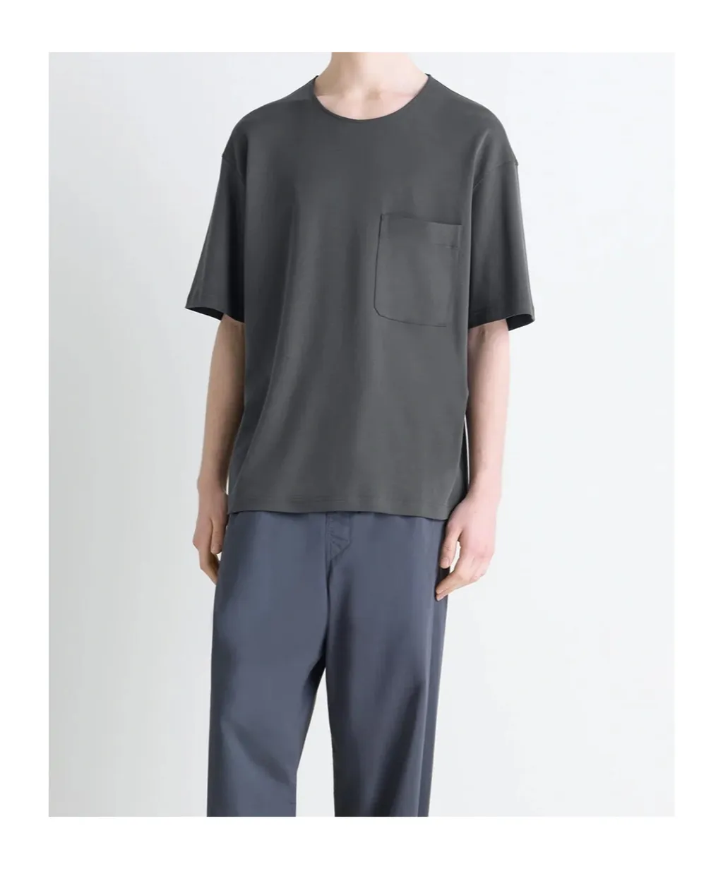 Chest Pocket Short-Sleeved T-Shirt